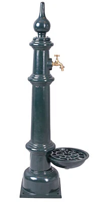 Säulenbrunnen Aluminium Brunnen Antik Standbrunnen Landhaus Zierbrunnen 120cm - Bild 1 von 4