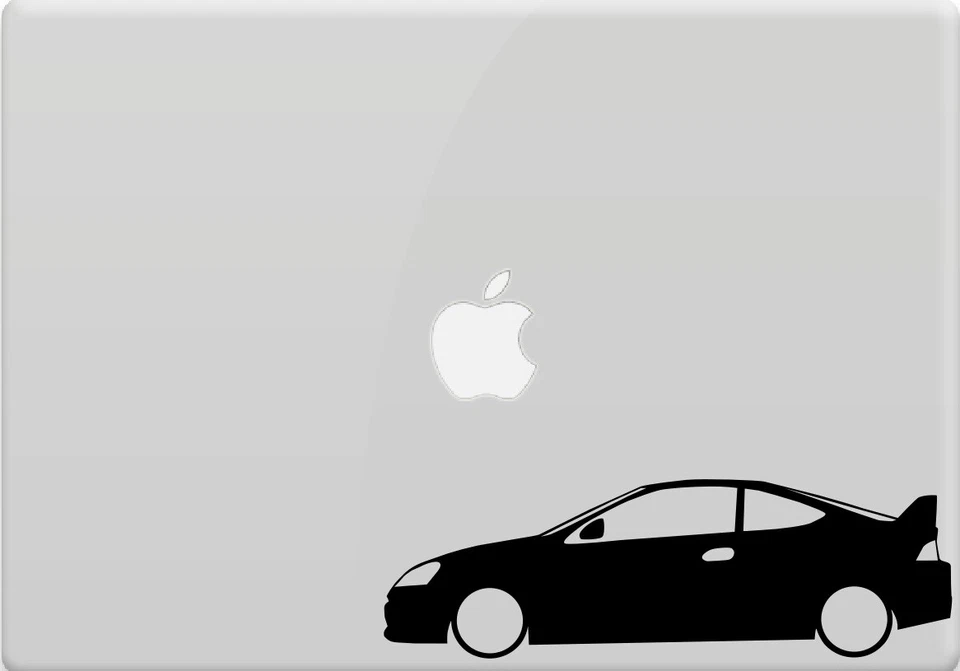 Acura RSX Macbook Outline Car Window Sticker Vinyl Decal Race iPad Toolbox   - Image 1 of 1