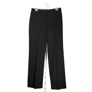 Brooks Brothers Women's Dressy Pants Black High Rise Stretch Wide Leg Trousers 6 - Picture 1 of 7