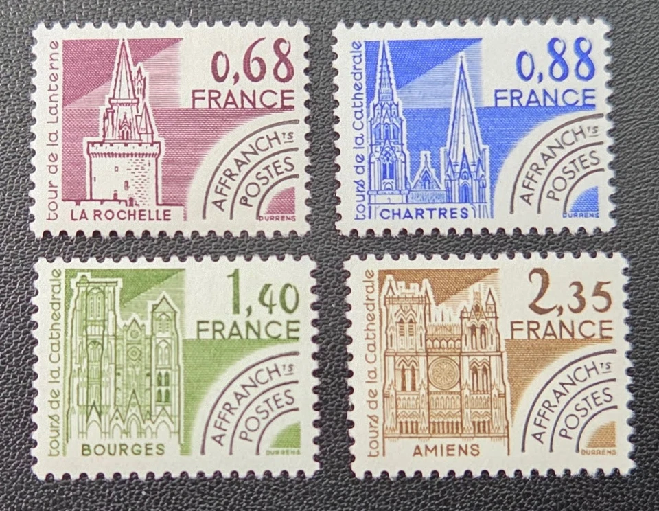 4850 - FRANCE - SCOTT# 1653-1656 - MNH - CAT $2.50 - Image 1 of 1