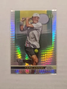 2024 Topps Chrome Tennis Taro Daniel 1st #49 Prism Refractor Parallel - Picture 1 of 2