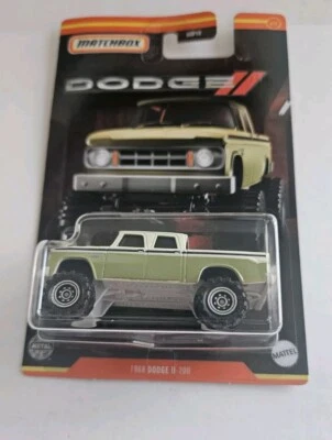 Dodge D200 GGF12 #5/12 1968 Matchbox/Dodge Foto 1 de 4