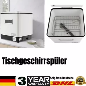 1500W tabletop dishwasher compact dishwasher mini dishwasher stainless steel de - Picture 1 of 18