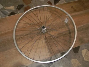 Weinmann LP18 Silver Bicycle Bike 27" Front Wheel Only #1 - Picture 1 of 8