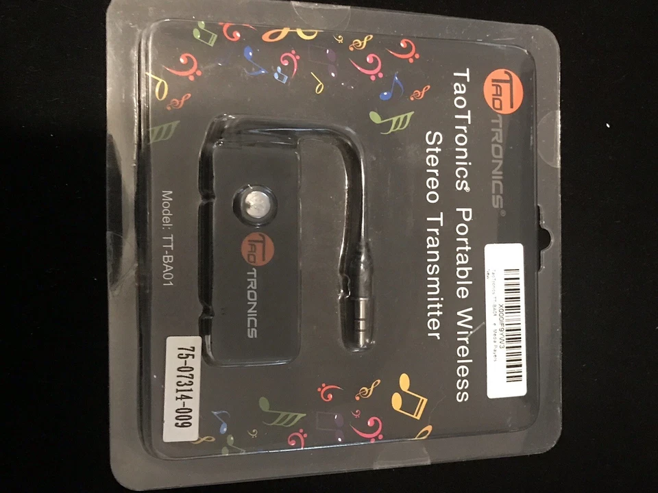 Tao Tronics Portable Wireless Stereo Transmitter NEW SEALED - Image 1 of 3