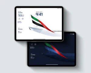 Emirates iPad / iPhone Wallpaper Set - Picture 1 of 6