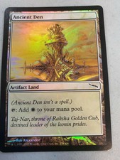FOIL Ancient Den, NM, Mirrodin