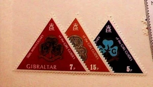 GIBRALTAR Sc 322-24 NH AUSGABE 1975 - PFADFINDER - (SC1) - Bild 1 von 1