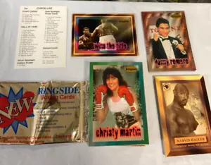 1996 Ringside Boxing Complete Set 55 Cards & 25 Subset Cards w/wrapper - Picture 1 of 2