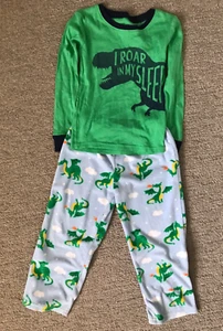 Boy’s Carter’s 2Piece Dinosaur Pajama Set - Picture 1 of 7