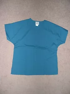 CAMISA PERSONALIZADA SCRUB SNAP TOP CARIBE AZUL POLI/ALGODÓN Tallas XS, S, LG, XL - Imagen 1 de 3