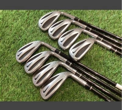 ◼️8pcs◼️ NIKE SLINGSHOT TOUR Iron Set 8clubs 3-9,Pw Shaft Tour AD AD-65 Flex S - Image 1 of 4