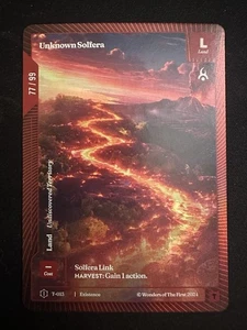 Wonders Of The First Unknown Solfera T-013 OCM 77/99 First Edition🔥 - Picture 1 of 2