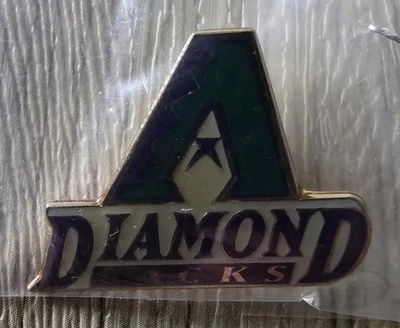 1990s Arizona Diamondbacks Inaugural MLB Baseball Logo Lapel Pin NEW IN PACKAGE - Image 1 of 4