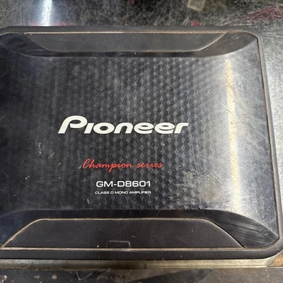 Amplificador Mono Pioneer Champion Series GM-D8601 Clase D Probado Envío Gratis Foto 1 de 4