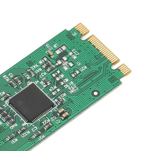 M.2 Serial Port Adapter Card 2 Serial Ports AX99100 2S DB9 RS232 115200bps CO CB - Afbeelding 1 van 22