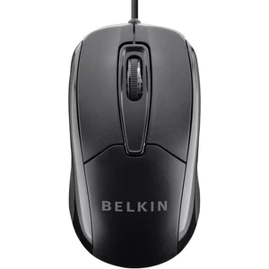 Belkin F5M010QBLK Wired USB Ergonomic Mouse - Optical - Cable - 800 dpi - Picture 1 of 4