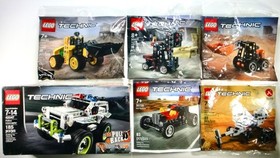 LEGO Technic: 42047 Police Interceptor 30433 Loader 30655 30682 30710 30735