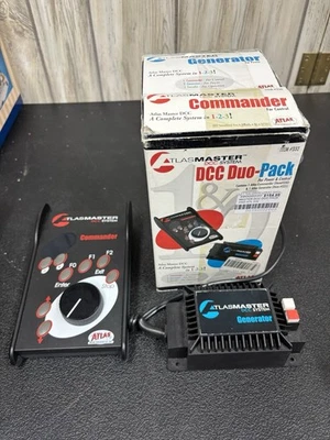 Atlas Master DCC System DCC Duo-Pack (1) Atlas Commander and (1) Atlas Generator - Image 1 of 4