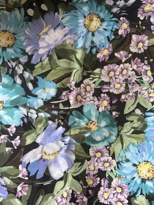 Mood Fabric (Project Runway) Midnight Marvel Cotton Poplin 3 Yards - Picture 1 of 4