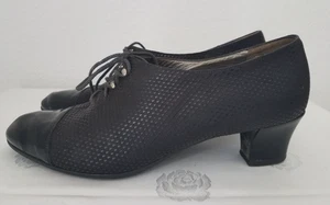 Vintage Damen Schuhe - Tanzschuhe - Rockabilly - Swing - K+S - Gr. 6  Echteleder - Bild 1 von 4