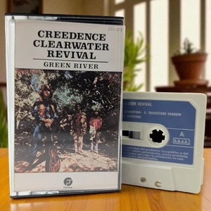 Creedence Clearwater Revival - Green River (Cassette Tape, 1983, Fantasy) Blue - Picture 1 of 9