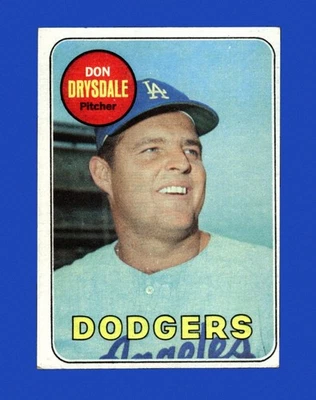 1969 Topps Set-Break #400 Don Drysdale como nuevo *GMCARDS* Foto 1 de 2