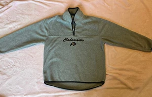 University Of Colorado Buffaloes Fleece Women’s Large Quarter Zip - Picture 1 of 6