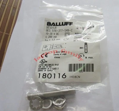 1PC NEW BALLUFF BES 516-377-S49-C Proximity Sensor ZS - Image 1 of 3