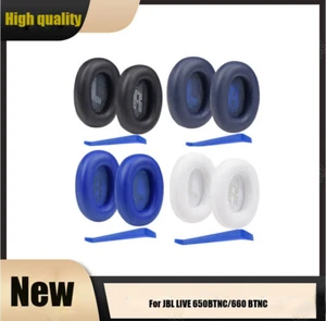 Almohadillas de repuesto funda de cojín para auriculares JBL LIVE 650BTNC/660 BTNC AAU - Imagen 1 de 14