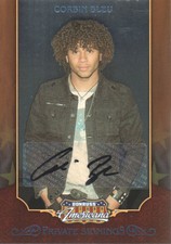 2009 Donruss Americana Private Signings Autograph #74 Corbin Bleu 166/250 AUTO