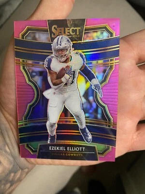 2019 Select Ezekiel Elliott Pink /10 concourse - Image 1 of 3
