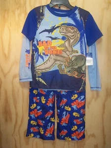 NWT Arizona Boys 3-Piece Bad to the Bone Pajama Set - Picture 1 of 4