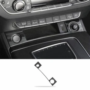 For Audi Q5 2018 2019-2023 Black Steel Start Button Ignition Switch Cover Trim - Picture 1 of 8