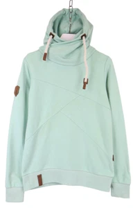 NAKETANO Hoodie Men's MEDIUM Sweatshirt Pullover Detailed Logo Mint Green - Picture 1 of 16