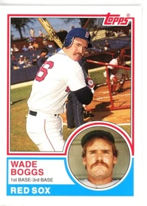 2006 Topps Rookie of the Week Insert #23 Wade Boggs - Bild 1 von 2