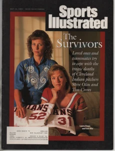 Sports Illustrated Magazine July 12 1993 Cleveland Indians Steve Olin Tim Crews - Picture 1 of 3