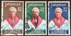 DUZIK S: Philippines 1969 "Melchora Aquino" SG1136/8 Set of 3 used (Nos1550)**