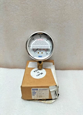 WIKA 212.53 PRESSURE GAUGE 0-300 PSI-1/4" NPT LM-7211309  - Image 1 of 4