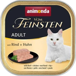 Animonda vom feinsten Nassfutter Katze Adult - mit Rind + Huhn 32 x 100g - Bild 1 von 3
