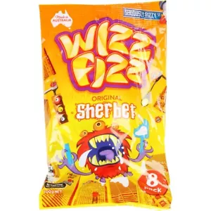 Wizz Fizz Sherbet Original 8 Pack 100g - Picture 1 of 1