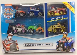 Nickelodeon Paw Patrol Metal Cars Classic Gift Pack, w/Collector Poster NIB - Picture 1 of 8