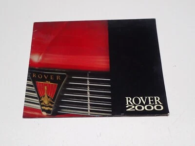 ROVER 2000 DEPLIANT BROCHURE PROSPEKT (G21) - Immagine 1 di 4