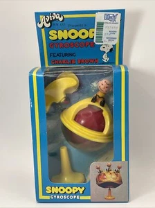 Peanuts Snoopy Charlie Brown Gyroscope  Aviva NIB Vintage Hong Kong Toy #400 ￼ - Picture 1 of 24
