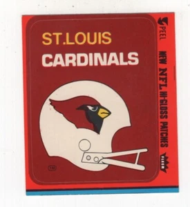 1980 FLEER TEAM ACTION STICKER ST. LOUIS CARDINALS HELMET - Picture 1 of 3