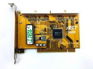 ABIT HA66 Ultra ATA 66 IDE-HDD-RAID-CONTROLLER PCI-CARD / 2x Festplatte - Picture 1 of 2