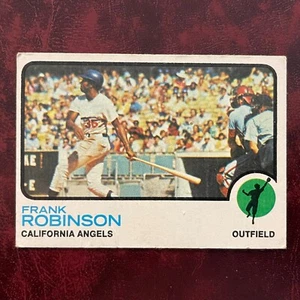 1973 Topps Set FRANK ROBINSON #175 CALIFORNIA ANGELS - VG/VG-EX - Foto 1 di 2