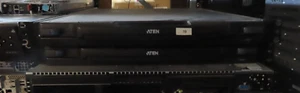 ATEN CL1000 17" 1U LCD Integrated Console Master View - Picture 1 of 4