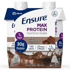 Ensure Max Protein Nutritional Shake 11oz each Milk Chocolate Flavor 4ct
