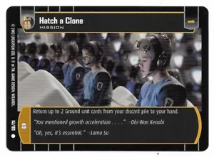 2002 Star Wars TCG Hatch a Clone CCG Attack Of The Clones Common Card #141/180 - Picture 1 of 6